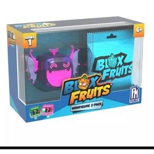 Blox Fruits Series 1 Mystery Mini Figure 2 Pack with Roblox New Sealed-1